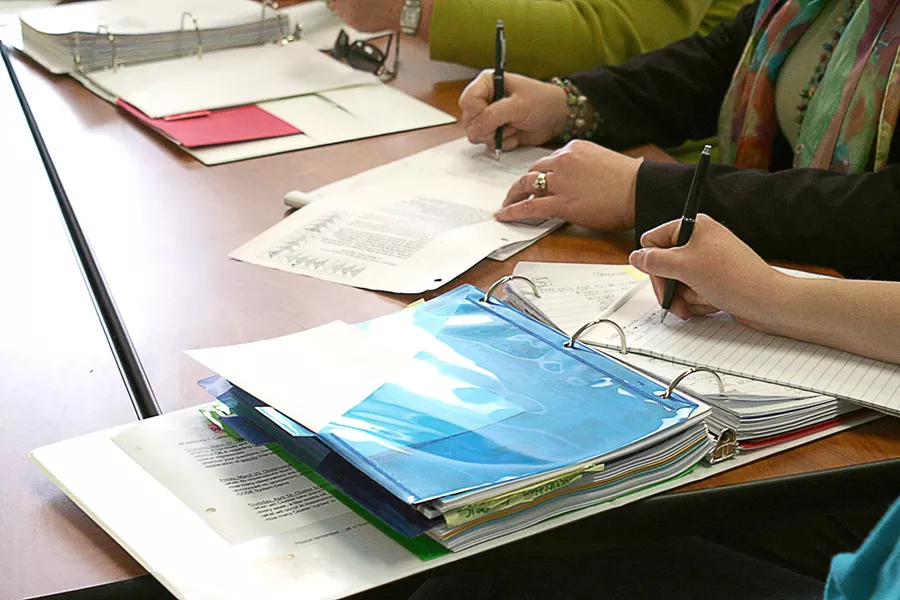 NEW SCHOOL OF THOUGHT : TAP will require site teachers to undergo quarterly evaluations based on a 19-point instructional rubric. That rubric is used, along with individual student and school test scores, to determine how teacher bonuses are allocated. - PHOTO BY AMY ASMAN