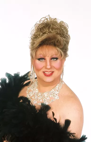 RE-DEFINING LADY : Female impersonator Tommi Rose will emcee the drag show at Downtown Brew. - PHOTO COURTESY OF TOMMI ROSE