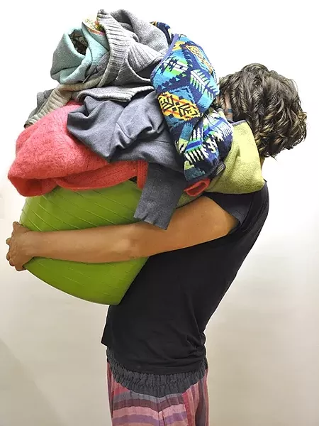 PILE-UP! : Doing laundry is a drag. Get it done, and do it well by following this guide. - PHOTO BY CAMILLIA LANHAM