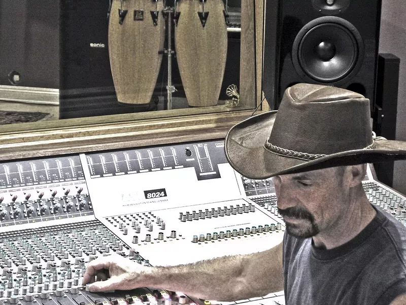 BEHIND THE BOARD: Author Mark Huntley Parsons primarily wrote drum- and recording-based nonfiction before penning his debut YA novel. - PHOTO COURTESY OF POLAR PRODUCTIONS