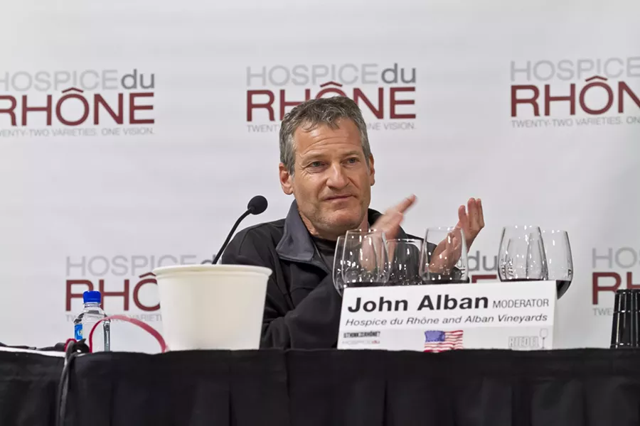 GOING RHONE : Alban Vineyards in Edna Valley was the first American vineyard to plant exclusively Rhone vines, and they’re still promoting the varietal. - PHOTOS COURTESY OF HOSPICE DU RHONE