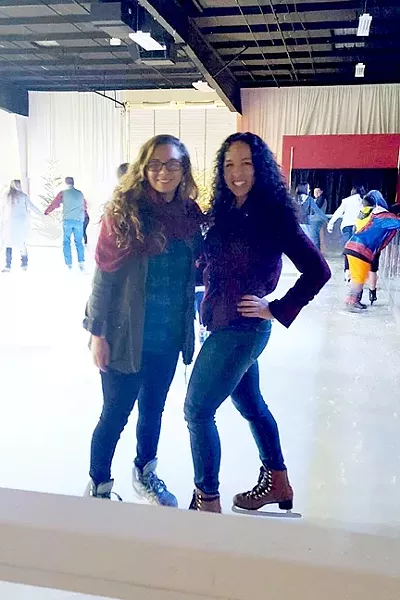 SKATING THROUGH LIFE: My skating companion, Aquila Corely (on the right), is one of a handful of people that I’ve known my entire life. - PHOTO COURTESEY OF AQUILA CORELY