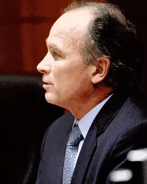 SLO COUNTY SUPERVISOR JAMES PATTERSON: - PHOTO BY STEVE E. MILLER