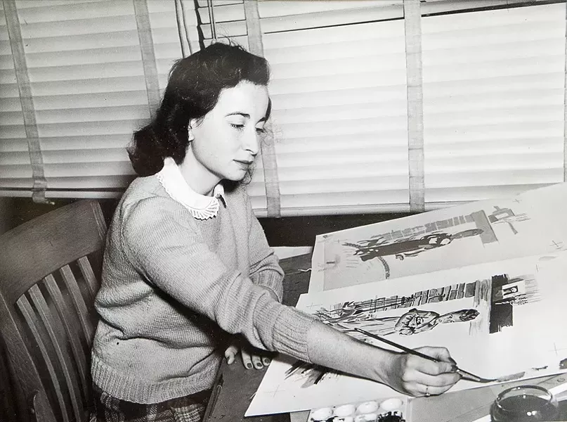 TIME GONE BY : This photo of Editha Spencer is circa 1945. - PHOTO COURTESY OF HAROLD SPENCER