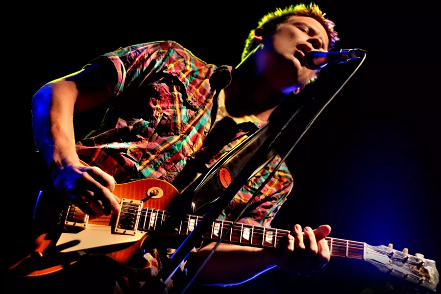 GUITAR SHREDDER : Blues guitar virtuoso Jonny Lang headlines the 17th Annual Avila Blues Festival, on May 30. - PHOTO BY WAYNE CRANS DEAD BIRD PHOTOGRAPHY