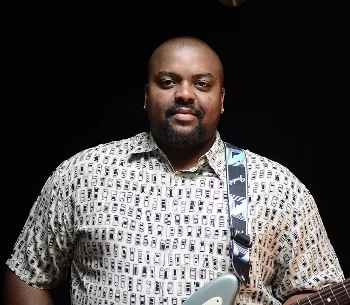 CHIP OFF THE OLD BLOCK: Shawn Holt, son of Magic Slim, fronts his deceased father’s band the Teardrops on Feb. 27 at the SLO Vets Hall. - PHOTO COURTESY OF SHAWN HOLT