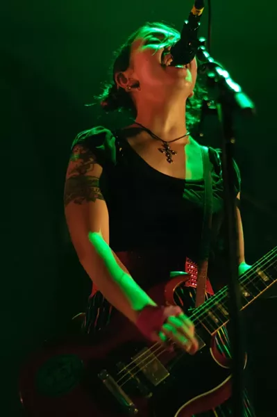 JAPANESE BANSHEE : Ikumi and the rest of Red Bacteria Vacuum plays June 9 at The Z Club. - PHOTO COURTESY OF RED BACTERIA VACUUM