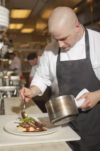 WHAT’S COOKIN': Chef Chris Turano of Bacara Resort and Spa, will lead the sea urchin cooking class during the Santa Barbara Food and Wine Weekend. - PHOTO COURTESY OF BACARA RESORT AND SPA