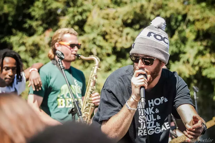 VIDA LOCA!: Local emcee James Kaye brings laid-back hip-hop to SLO Brew on Feb. 26, with a bunch of other local artists. - PHOTO COURTESY OF JAMES KAYE