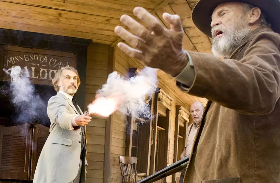 BANG! BANG! : Is Christoph Waltz (left), who won a Best Supporting Actor award as Col. Hans Landa in 2010’s Inglourious Basterds, about to get his second as Dr. King Schultz in Django Unchained? - PHOTO COURTESY OF THE WEINSTEIN COMPANY