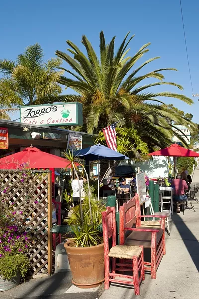 STOP BY : A lot of curious first-timers who stopped by Zorro’s in Shell Beach for the Tacorona happy hour special have become regulars. - PHOTO BY STEVE E. MILLER