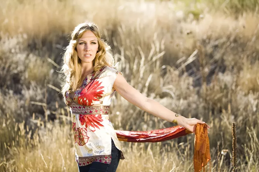 CHANTEUSE: Denver-based Katey Laurel headlines the Songwriters at Play showcase on May 12, in Bon Temps Creole Café. - PHOTO COURTESY OF KATEY LAUREL