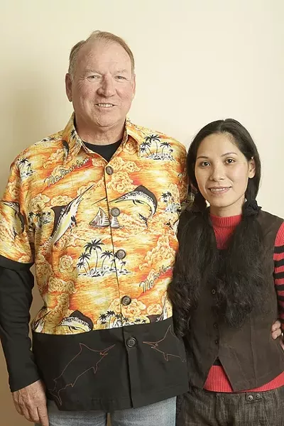 CRIMINALS? : Richard and Phuong Etzler are still waiting for an explanation for why they were held at gun point by U.S. Customs and Border Protection officers. - PHOTO BY STEVE E. MILLER