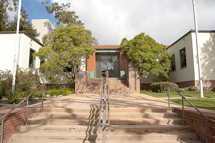SCARED? : The SLO City Council would lose its ability to raise fees if the User and Regulatory Fees Initiative passes. - PHOTO BY STEVE E. MILLER