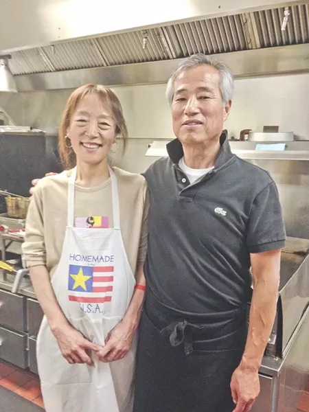 COURTROOM CUISINE: Young Kim and Paula Yeo are the owners and operators of The Courthouse Café, a small restaurant within the San Luis Obispo County Superior Courthouse. - PHOTO BY RHYS HEYDEN