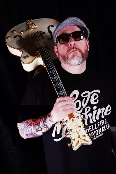 BLUESMAN: Former House of Pain front man Everlast performs in his solo acoustic style on Dec. 17 at SLO Brew. - PHOTO COURTESY OF EVERLAST
