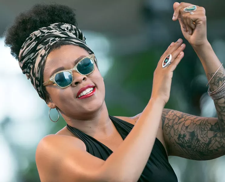 VINTAGE SOUNDS AND STYLES : Roots rocker and old school R&B shouter Nikki Hill plays June 19 at the Live Oak Music Festival. Tickets for the three-day event are on sale now! - PHOTO COURTESY OF NIKKI HILL