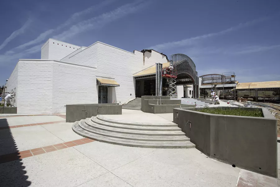 PERFORMANCE SPACE : The new Cultural Center for the Performing Arts is scheduled to open this fall, providing shared space for Cuesta’s music and drama departments for the first time. - PHOTO BY STEVE E. MILLER