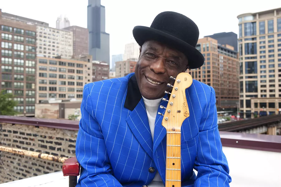 BLUES MASTER!: The amazing Buddy Guy plays the PAC on Nov. 6. - PHOTO BY PAUL NATKIN