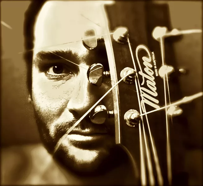 THE CAYUCOS KID : The Julian Temple Band, featuring front man Temple, formerly of Cayucos, returns to California for the first time in five years with a gig at Linnaea’s Café on Nov. 5. - PHOTO COURTESY OF JULIAN TEMPLE