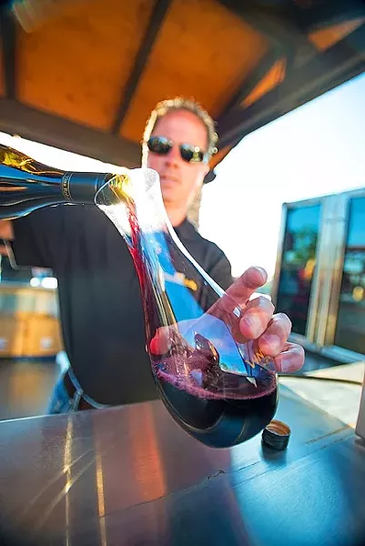 WORTH AN ENCORE: This summer, pair Vina Robles’ sizzling mushroom and sausage pizza was with the winery’s luscious estate cabernet sauvignon. - PHOTO COURTESY OF VINA ROBLES AMPTHEATRE