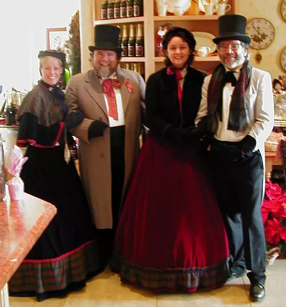DO YOU HEAR WHAT I HEAR?: The Uncommone Carolers raise their voices in a capella style for a special holiday concert Dec. 23 at SLO’s Old Mission. - PHOTO COURTESY OF THE UNCOMMONE CAROLERS