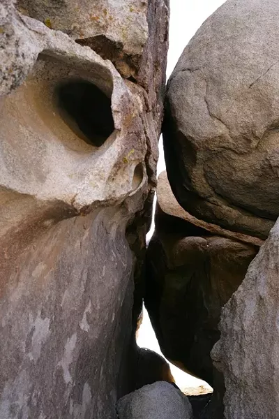 SCULPTURE: Scattered throughout the park are dramatic rock formations and rock climbing opportunities. - PHOTO BY GLEN STARKEY