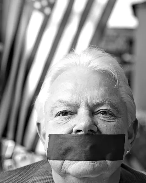 CENSURED, BUT NOT SILENT : Pismo City Councilman Bill Rabenaldt was shunned by his fellow council members, who forbade him from speaking on behalf of the city, after he sent out some risqué emails to staff and council. - PHOTO BY STEVE E. MILLER