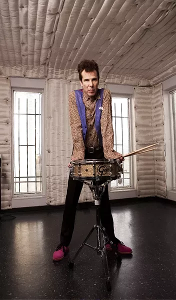 SLIMMER: You can soak in the glory of former Stray Cats drummer Slim Jim Phantom at SLO Brew on Sept. 20. - PHOTO COURTESY OF SLIM JIM PHANTOM
