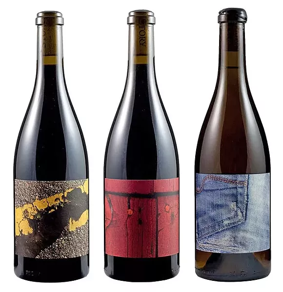 BRIGHT AND BOLD: Herman Story wines feature close-ups of common sights, via unexpected angles. - IMAGE COURTESY OF HERMAN STORY WINES