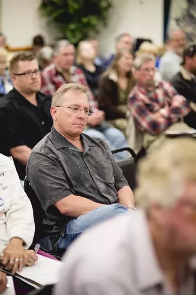 NEWBIE: Though a veteran of the oil industry, Dero Parker of PEOCO said the process for his latest project on the Porter Ranch has already encountered more negative reactions than he’s used to. - PHOTO BY HENRY BRUINGTON