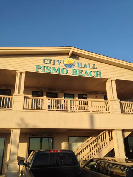 Pismo Beach City Hall - FILE PHOTO BY RHYS HEYDEN