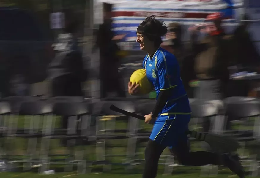 MAGICAL FOLK: The documentary 'Mudbloods' follows the UCLA Quidditch team as they raise money to compete in the Quidditch World Cup in New York City. - PHOTO COURTESY OF SLOIFF