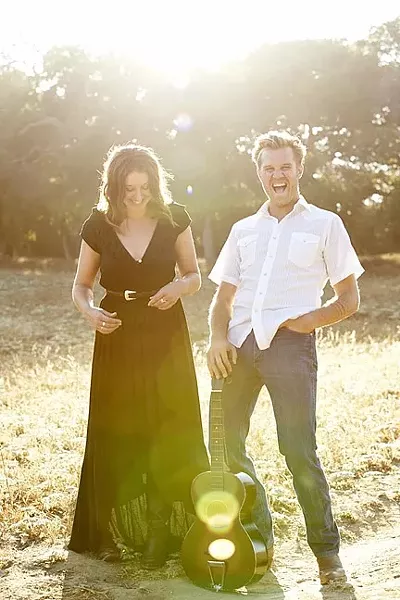 F & F FOLK: Freddy & Francine, really singer-songwriters Lee Ferris and Bianca Caruso, play Jan. 15 at the next Música Del Río House Concert. - PHOTO COURTESY OF FREDDY & FRANCINE