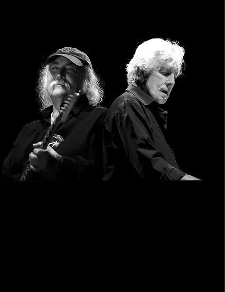 HARMONY CENTRAL : Expect stunning harmonies when David Crosby and Graham Nash play April 4 at the PAC. - PHOTO COURTESY OF CROSBY & NASH