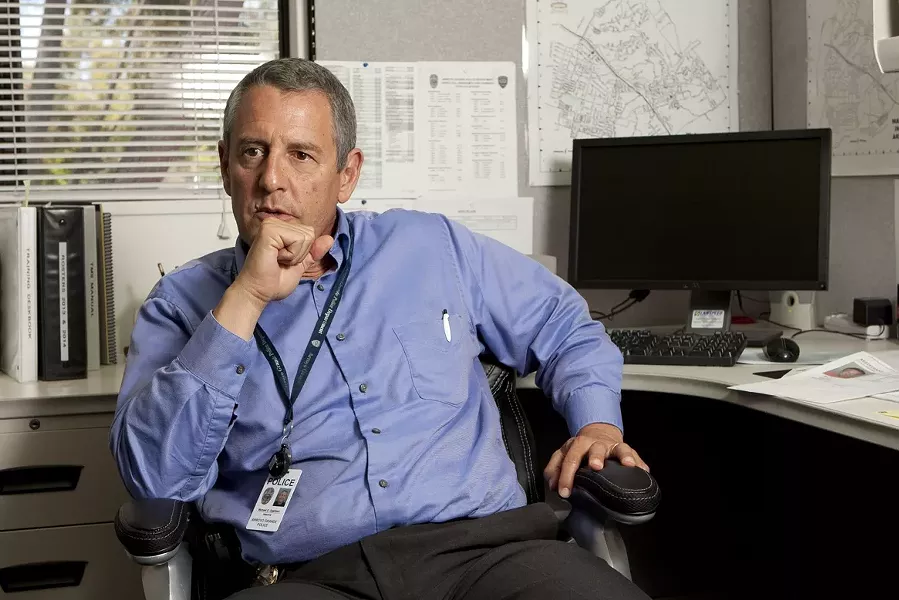 MIKE ZIGELMAN: Detective, Arroyo Grande PD - PHOTO BY STEVE E. MILLER