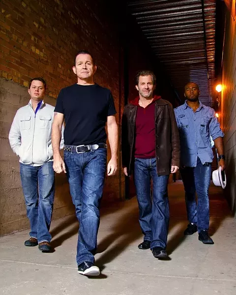 COOL CUSTOMERS: Ripping R&B band Tommy Castro & The Painkillers play SLO Brew on Sept. 6. - PHOTO COURTESY OF TOMMY CASTRO & THE PAIN KILLERS