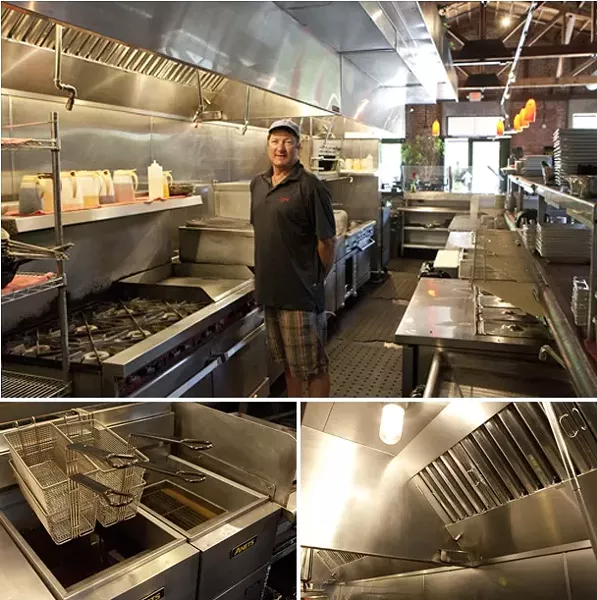 BEYOND CLEAN : Leonard Cohen, owner of Cipinot and Olde Port Inn, is one of two restaurateurs to score a 100% mark from the Health Department in regards to proper food handling. - PHOTO BY STEVE E. MILLER