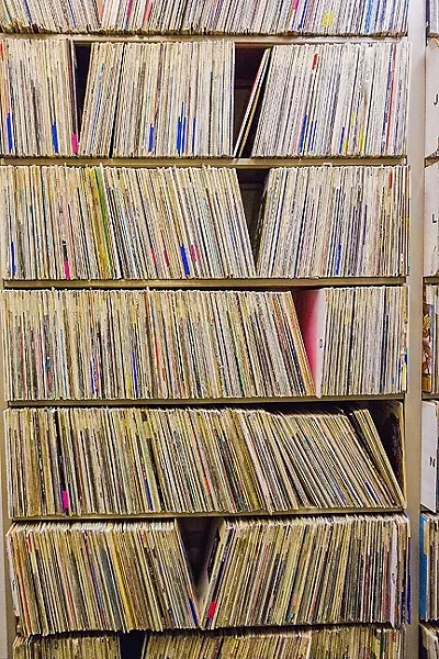 WAXING POETIC: After Cal Poly officials announced that they’ll be changing the way KCPR operates in order to make it more of a “learning laboratory,” many wonder what will become of the station, including the 2,000-plus records the station has in its library. “Does a journalism laboratory need a complete set of Black Flag CDs?” wonders long-time community DJ James Cushing. “What a learning laboratory needs with an extensive collection of alternative ’80s LPs is not clear.” - PHOTO BY KAORI FUNAHASHI