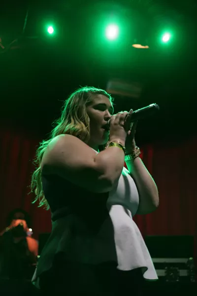 SECOND PLACE!: Tori Roper made it to the final round, where she sang Keyshia Cole’s “Let It Go.” - PHOTO BY ANNA STARKEY