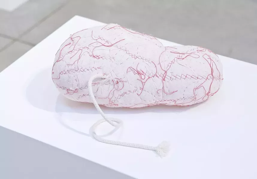 WHY DID YOU COME BABY DEAR?: - PHOTO BY STEVE E. MILLER, ARTWORK BY EMILY EMANUEL