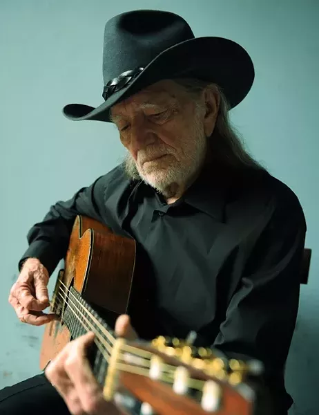 ICON: Willie Nelson plays April 8 at the SLO PAC. - PHOTO BY DAVID MCCLISTER