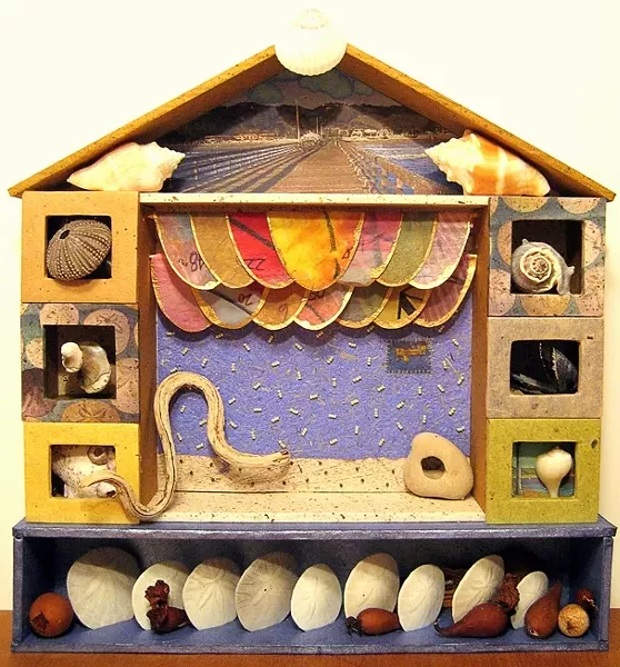 PISMO BEACH : The artist said she sat on this piece for months, not totally happy with it. It’s garnered good responses from viewers, however. - IMAGE COURTESY SHERYL COLLMER