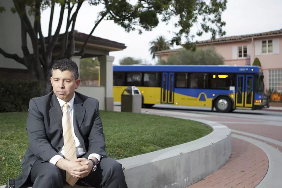 ALL ALONE : Abel Maldonado violated Republican norms when he voted for a state budget that includes tax increases. Now he’s been all but cast out by his colleagues. - PHOTO BY STEVE E. MILLER