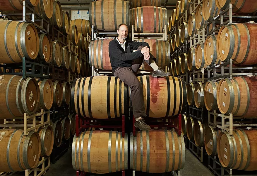 TOP MAN : Stephen Ross Dooley owns Stephen Ross winery, which is especially notable for Pinot Noir. - PHOTO BY STEVE E. MILLER)