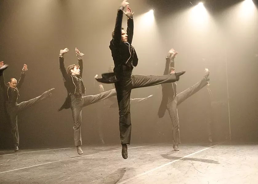 MEN’S STORIES: - PHOTO COURTESY OF LAR LUBOVITCH DANCE COMPANY