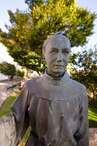 MAN WITH A MISSION: Father Serra was an agent of the Spanish Inquisition, a power he used mostly to coerce the soldiers he worked with. - PHOTO BY KAORI FUNAHASHI