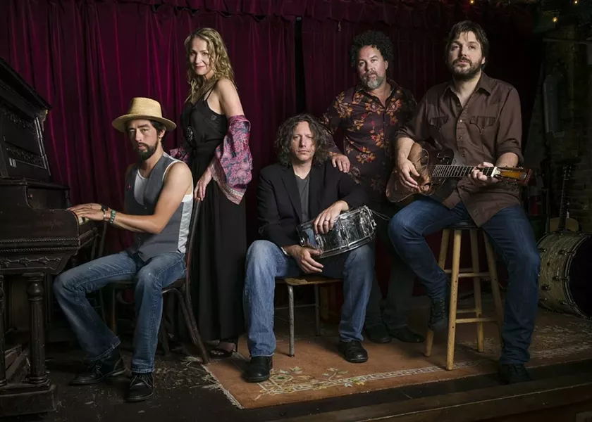 SUPERGROUP!: Trigger Hippy—featuring Jackie Green, Joan Osborne, Black Crowes co-founder Steve Gorman, and others—plays SLO Brew on Oct. 5. - PHOTO COURTESY OF TRIGGER HIPPY