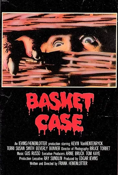 BLOOD N’ BASKETS : 'Basket Case' is a cult classic that any fan of horror needs to watch. - PHOTO COURTESY OF ANALYSIS FILM RELEASING CORPORATION