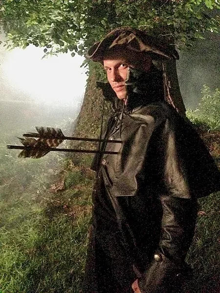 COLD BLOODED KILLER: Ryan Gray takes a few arrows to the heart while playing an assassin on the television show Sleepy Hollow. - PHOTO COURTESY OF RYAN GRAY